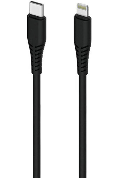 2go Καλώδιο USB-C σε Lightning Μαύρο 1μ (795848)