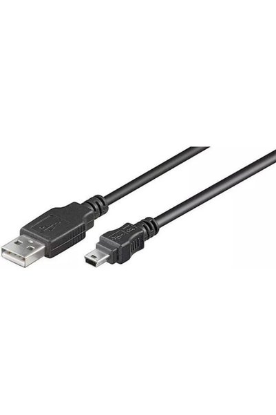 MicroConnect Καλώδιο USB 2.0 10μ. A-Αρσενικό σε mini A-Αρσενικό (USBAMB510)