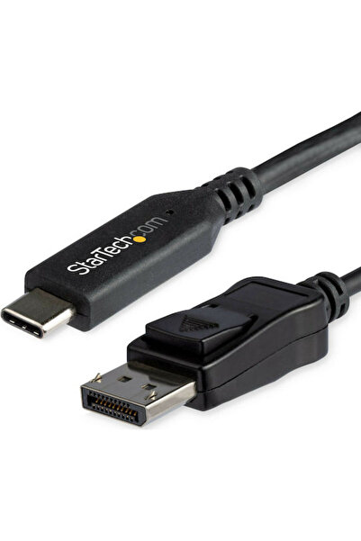startech Καλώδιο βίντεο USB Type-C Αρσενικό σε DisplayPort Μαύρο 1.8μ