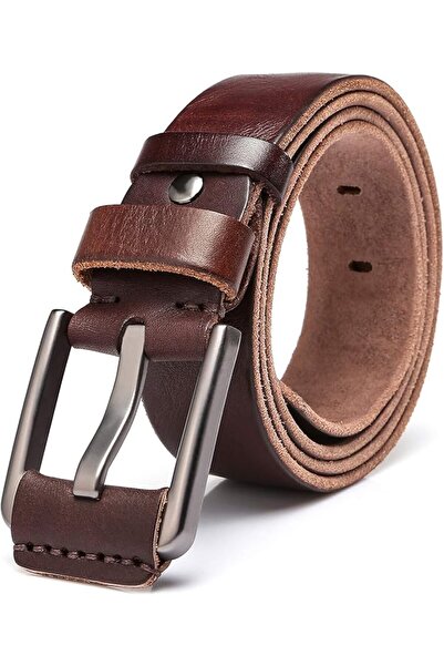KEECOW mens Men's Full Grain Italian Leather Belts 1001 Belt