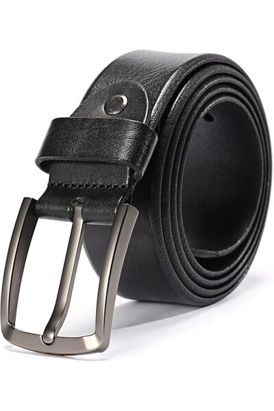KEECOW mens Men's Full Grain Italian Leather Belts 1001 Belt
