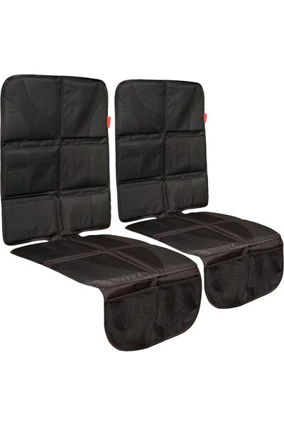 Lusso Gear Car Seat Protector for Baby Car Seat - Thick Padding, 2 Mesh Stora...