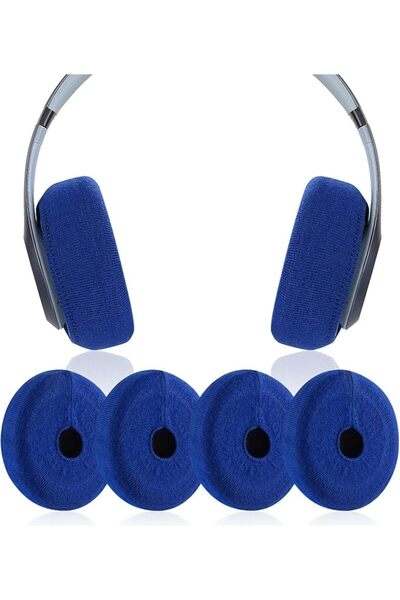 GENERAL JARMOR Earpads Sweater Cover Protectors with Stretchable Knit Fabric ...
