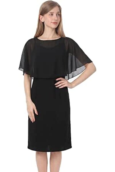 GENERAL Baoqiya Capelets for Women Shawls and Wraps Soft Chiffon Cape For Wed...