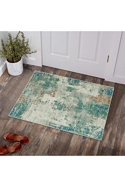 GENERAL Lahome Moroccan Area Rug - 2’x3’Washable Small Entryway Accent Distre...