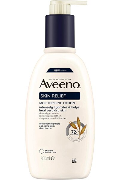 AVEENO Skin Relief Moisturizing Lotion, with Soothing Triple Oat Complex & Sh...