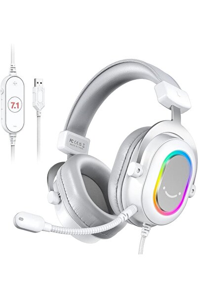 Fifine AmpliGame H6 Wired USB Gaming Headset with Dynamic RGB, 3 EQ Modes | 5...