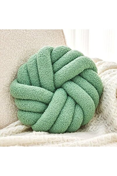 Uvvyui Knot Pillows, 14 Inch Decorative Throw Pillows Round Pillows Cushion, ...