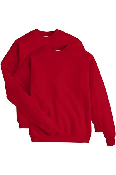 HANES Men's Ecosmart Fleece Sweatshirt, Cotton-blend Pullover, Crewneck Sweat...