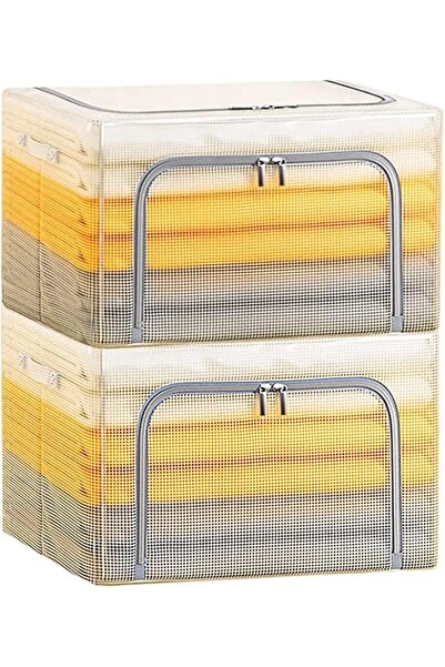 U-HOOME U HOOME Wardrobe Clothes Organizer Box, 2 Pack Large Storage Boxes fo...