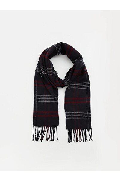 LC Waikiki Plaid Patterned Men's Scarf (W6)
