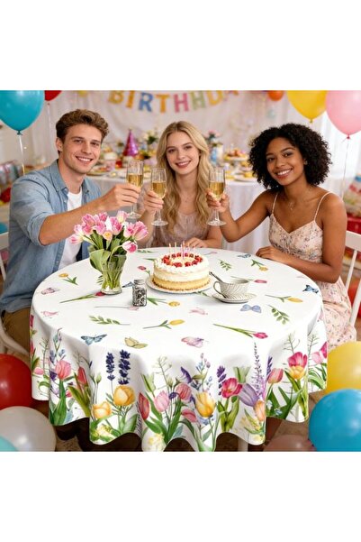 Generic Brand Tablecloth - Round Tablecloth - 180cm Diameter Round Tablecloth...