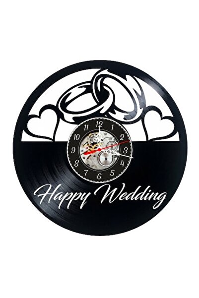 OEM Decorative wall clock made from vinyl record, Audio Headphones Model, DJ,...