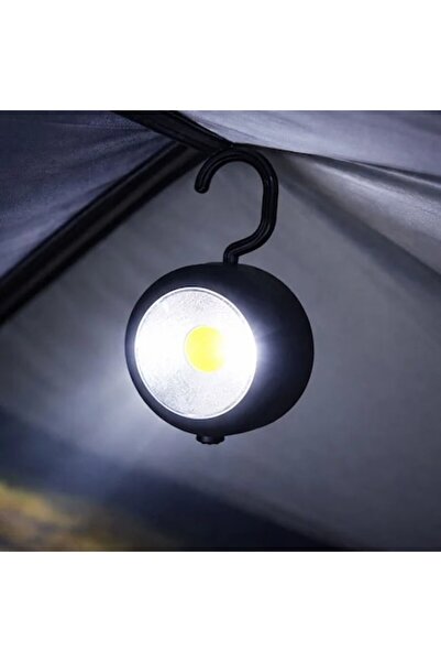 CATIANO Lanterna LED cu cârlig și magnet Ø7cm