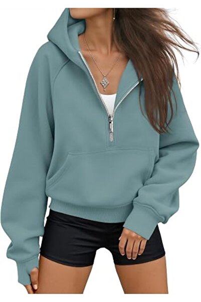 AUTOMET womens Ezau190 Sweatshirt | Fleece lined, soft material, hooded, jack...