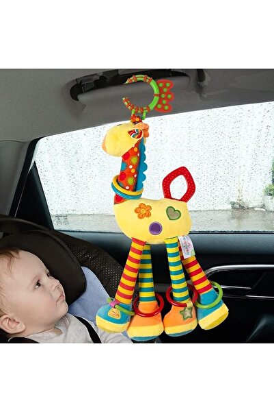 U-HOOME U HOOME Car Seat Toys Hanging Rattle With C-Clip Ring, Stroller Plush...