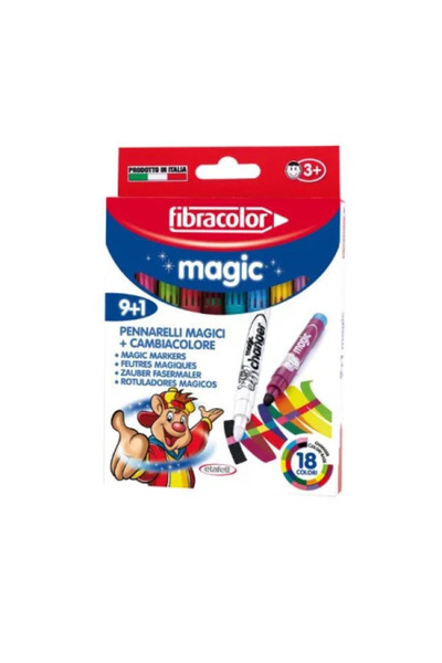 MC Micostore Carioca Fibracolor Magic 9+1 colors