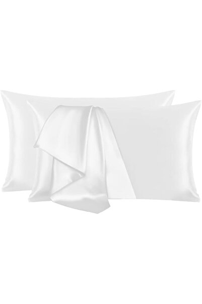 GNAFOTU Silk Pillowcase 50X75cm for Hair and Skin Care Set of 2, Ultra Soft &...