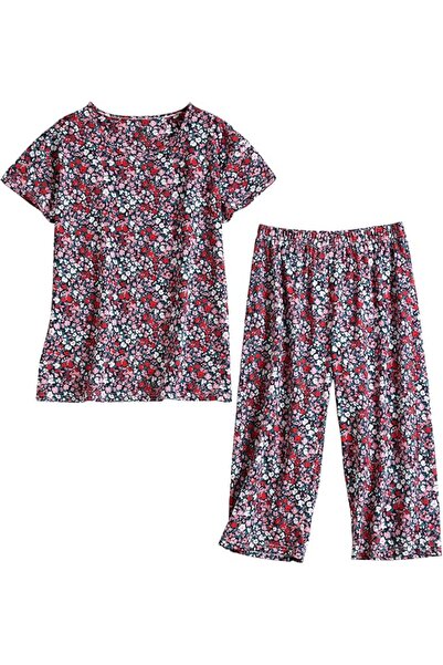 GENERAL PNAEONG Women’s Pajama Set - Sleepwear Tops with Capri Pants Casual a...