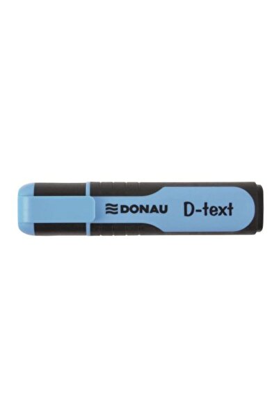 MC Micostore Textmarker DONAU D-text corp cu grip scriere de 1 -5 mm albastru