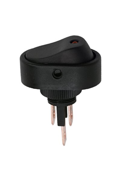 Alista Home Comutator basculant LED roșu 12V 20A, întrerupător ON-OFF pentru ...