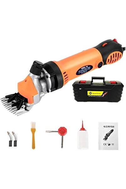GearZone Red Color Professional Wool Shears, Adapted for Sheep Grooming, 1000...