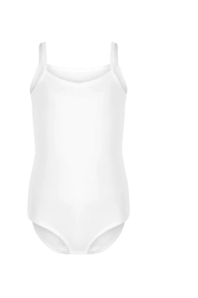 Mariposa Secret Girl's snap-closure bodysuit with spaghetti straps 2537