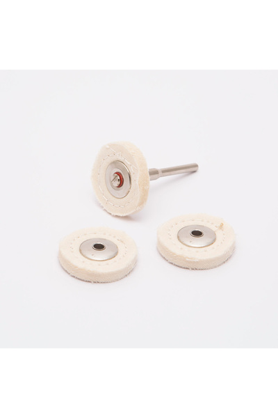 Alista Home Felt Polishing Disc Set, 3 Pieces with 3.1 mm Shaft for Mini Grin...