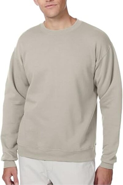 HANES mens Ecosmart Fleece Sweatshirt, Big & Tall Sizes Available, Pullover C...