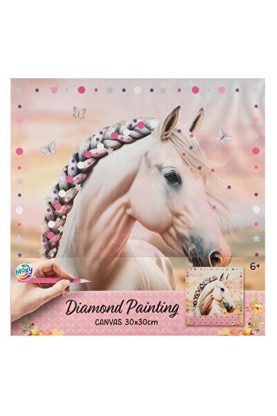 MC Micostore Pictura cu diamante 30x30cm Horse Grafix