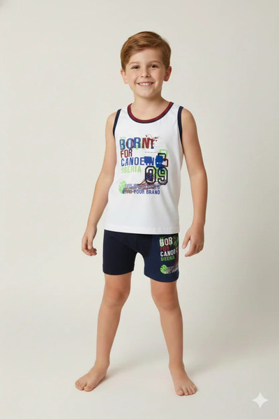 Mariposa Secret Boy's Boxer Suit 5311