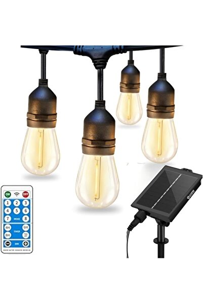 GENERAL LITVERSE Solar Lanterns Outdoor Waterproof Hanging Lantern Lamp 30 LE...