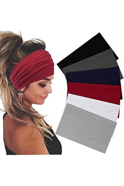 GENERAL Sefiinh Wide Headbands For Women Stretch Headband Boho Head Bands Wom...
