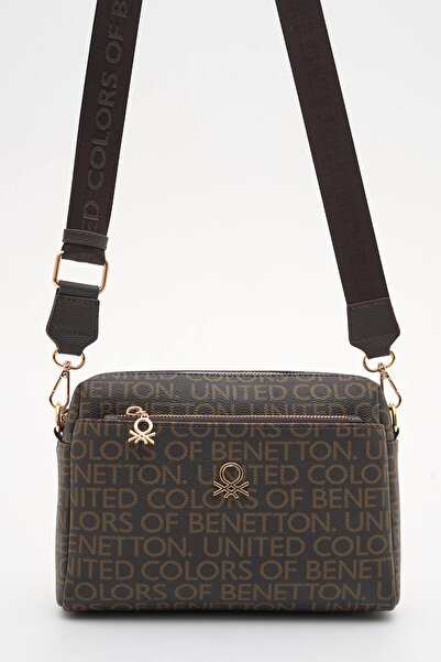 United Colors of Benetton Benetton Women's Crossbody Bag Brown-Brown Bnt1891