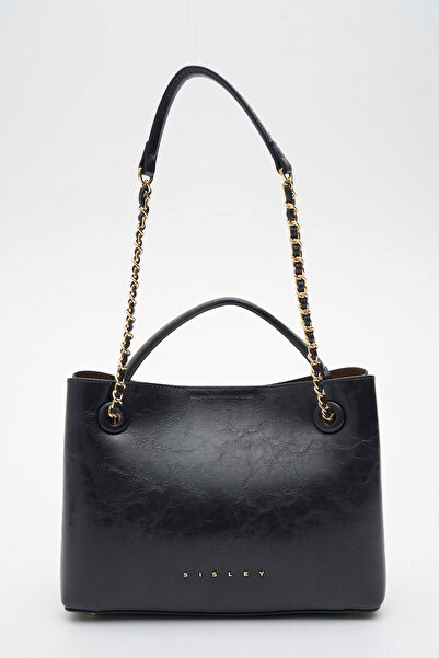 Sisley Women's Shoulder Bag Dark Blue Sly485