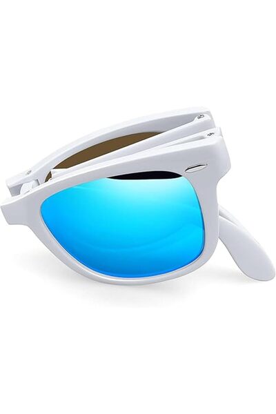Joopin Square Folding Polarized Sunglasses for Mens Women UV400 Protection | ...