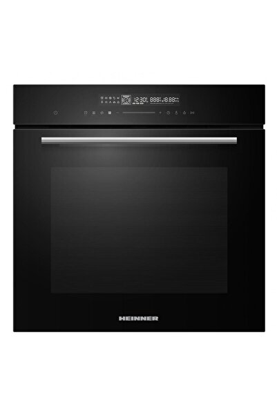 Heinner HBO-M7214GCDRC-GBK 72L Built-In Multifunction Oven, Black Glass