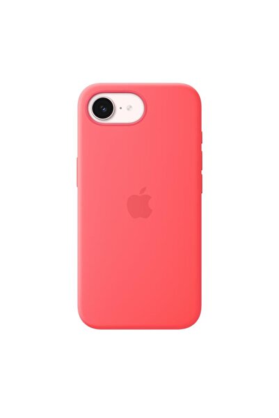 Apple iPhone 17e Silicone Case with MagSafe - Bright Guava