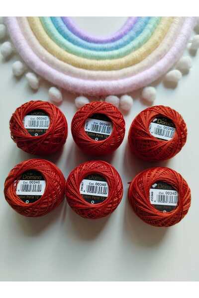 domino Number 12 Embroidery Cross Stitch Etamin Thread Sets