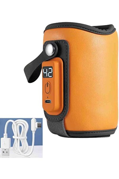 Boolygo Baby Bottle Warmer Insulation Cover, Portable USB Baby Bottle Insulat...