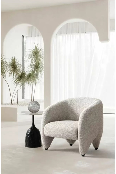 Lilt Grey living room chair
