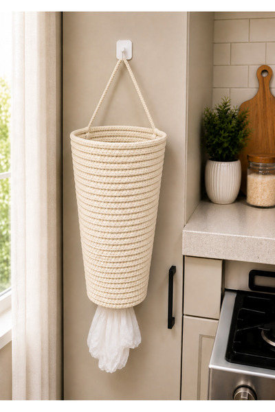 ÖRGÜM Bag Holder Decorative Multi-Purpose Organizer 30X16 cm