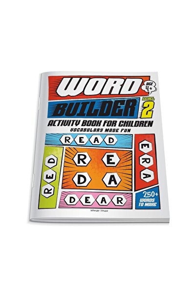 Wonder House Books Word Builder Activity Book For Children - Make Meaningful ...