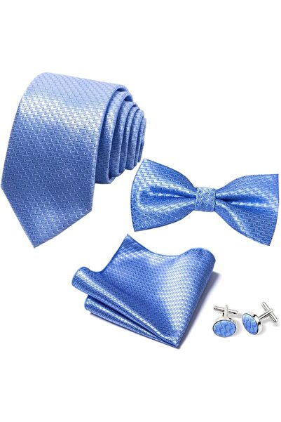 GENERAL [5 in 1] Men's Pretied Bow Ties Paisley Floral Stripe Bow Tie, Pocket...