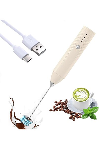 GENERAL Coffee Mixer, Portable USB Rechargeable, 3 Replace Whisks, 3 Speeds, ...