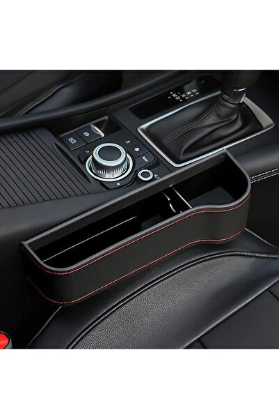 JOYZZZ Car Seat Gap Filler Organizer, PU Leather Multifunctional Organizer, B...