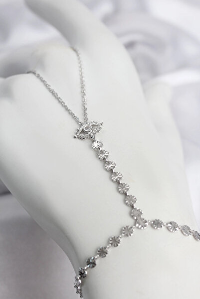 SORA GROUP Silver Color Brass Zircon Stone Eye Model Shahmeran