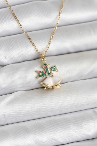 SORA GROUP 316L Steel Chain Gold Color Chirtsmas Bell Model Christmas Themed ...