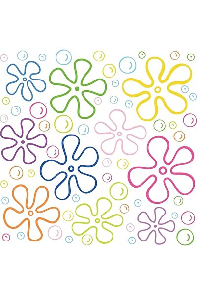 Hannea 177Pcs Static Cling Window Stickers,Bikini Bottom-style Scene Cartoon ...