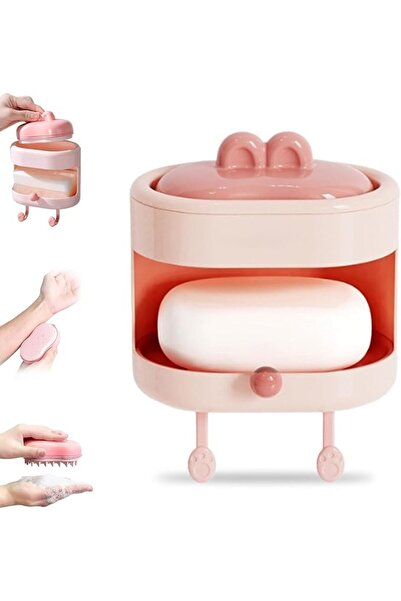 Generic 1 PCS Body Scrubber, 2 in 1 Cleansing Brush, Shower Scrubber with Soa...